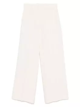 Брюки со складками MSGM, белый