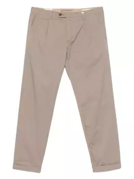 Брюки со складками Myths, серый