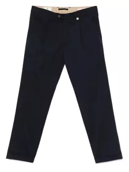 Брюки со складками Myths, синий