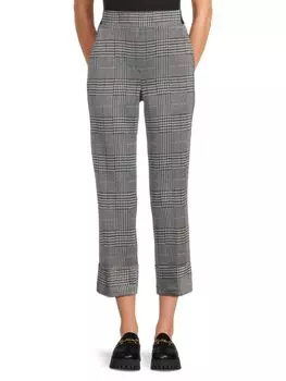 Брюки со складками на плоской подошве Laundry By Shelli Segal, цвет Pink Blue