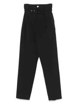 Брюки со складками NISSA, черный