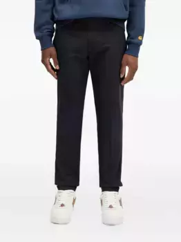 Брюки со складками Paul Smith, синий