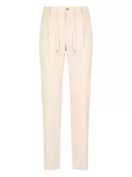 Брюки со складками Peserico, нейтральный