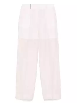 Брюки со складками Peserico, розовый