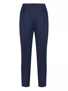 Брюки со складками Pleats Please Issey Miyake, синий