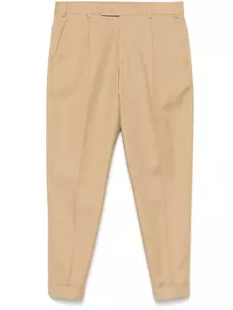 Брюки со складками PT Torino, нейтральный