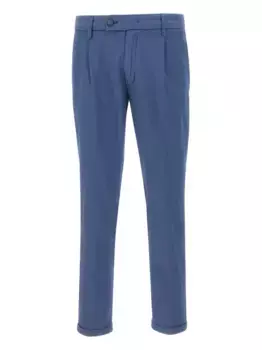 Брюки со складками Re-Hash, синий