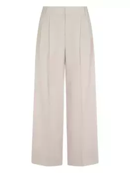 Брюки со складками 'S Max Mara, нейтральный