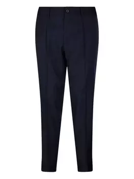 Брюки со складками Santaniello, синий