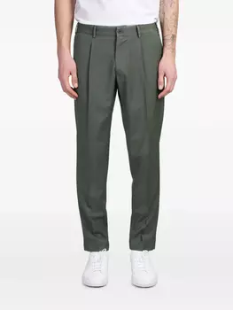 Брюки со складками Santaniello, зеленый