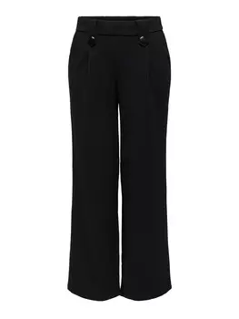Брюки со складками спереди ONLY Wide leg Pleat-Front Pants SANIA, черный