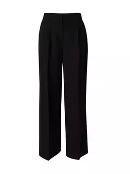 Брюки со складками спереди ONLY Wide leg Pleat-Front Pants ONLSENERA, черный