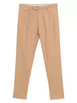 Брюки со складками Tagliatore, нейтральный