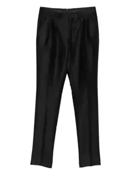 Брюки со складками TOM FORD, черный