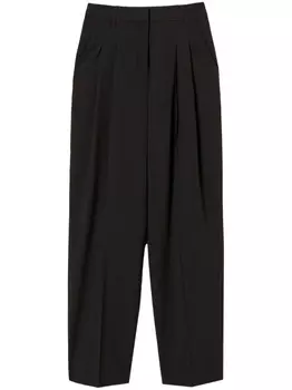 Брюки со складками TWINSET, черный