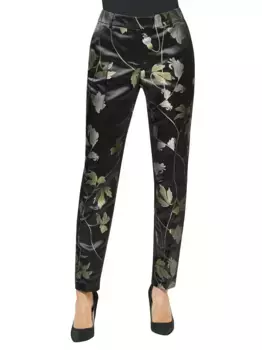 Брюки со складками в стиле кэжуал Casual Looks, хаки