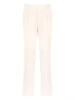 Брюки со складками Zegna, нейтральный