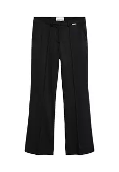 Брюки со складкой на голенище спереди ARMEDANGELS, черный