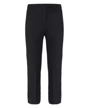 Брюки со складкой спереди Max Mara, черный