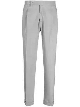 Брюки со смещенной застежкой Briglia 1949, серый