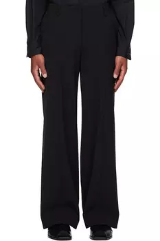 Брюки со стременами Jean Paul Gaultier, черный