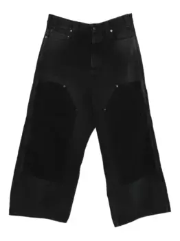 Брюки со вставками BALENCIAGA, черный