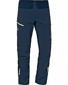 Брюки софтшелл с водостоками Schffel, синий