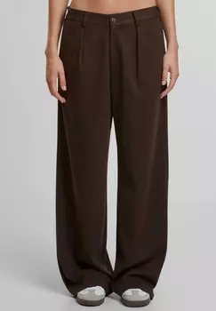 Брюки SOHO PLEATED PROHIBITED, коричневый