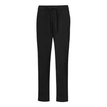 Брюки solid color high waist casual pants 'black' Converse, черный