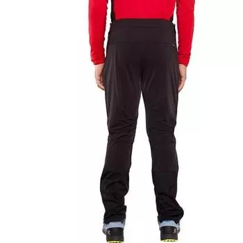 Брюки Solo с молнией во всю длину мужские Swix, черный