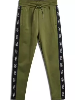 Брюки SOMETIME SOON Tapered Pants, оливковый