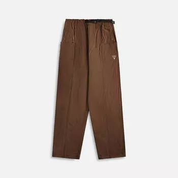 Брюки South2 West8 Belted C.S. Pant Nylon Oxford, коричневый