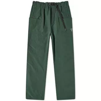 Брюки South2 West8 Belted Grosgrain, зеленый