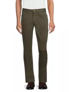 Брюки современного кроя с плоской передней частью Vintage 1946, цвет Dark Moss