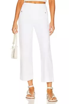 Брюки SPANX Stretch Twill Cropped Wide Leg, цвет Bright White