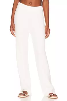 Брюки Spiritual Gangster Cozy Cropped Rib, кремовый