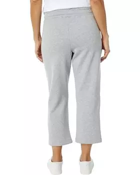 Брюки Splendid Jayla Fleece Sweater Mix Pants, цвет Mid Heather Grey