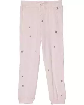 Брюки Splendid Littles Hacci Print Joggers, цвет Blush Heather