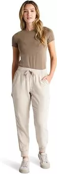 Брюки Splendid Mariella Jogger, цвет Washed White Sand