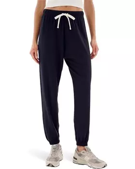 Брюки Splits59 Andie Oversized Fleece Sweatpant, черный