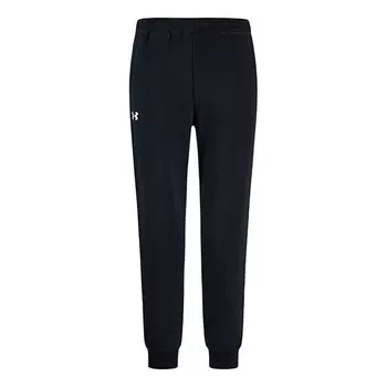 Брюки sport woven pants 'black' Under Armour, черный