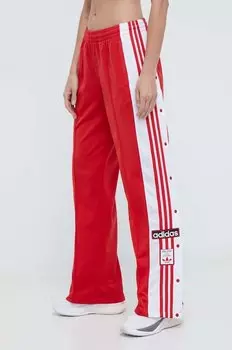 Брюки спортивные Adibreak Adidas Originals, красный
