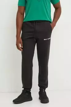Брюки спортивные Cotton Fleece Helly Hansen, черный