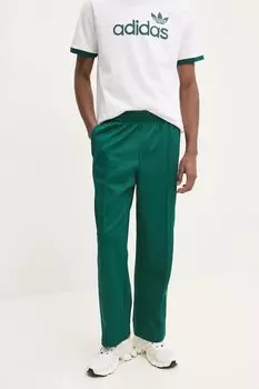 Брюки спортивные Firebird Adidas Originals, зеленый