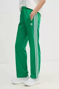 Брюки спортивные Firebird Adidas Originals, зеленый