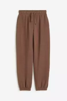 Брюки спортивные H&M Kids, коричневый