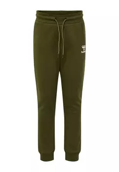 Брюки спортивные HMLGO Hummel, цвет dark olive