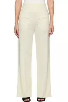 Брюки спортивные Interlock Courrges, цвет natural