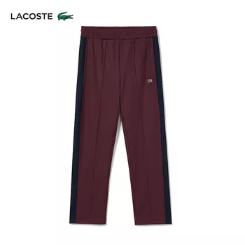 Брюки спортивные Lacoste женские, темно-красный