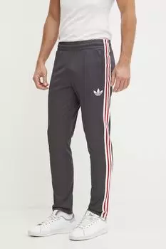 Брюки спортивные Manchester United Beckenbauer Track Pant Adidas Originals, серый